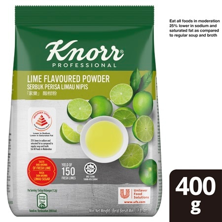 Knorr Lime Flavoured Powder 400g