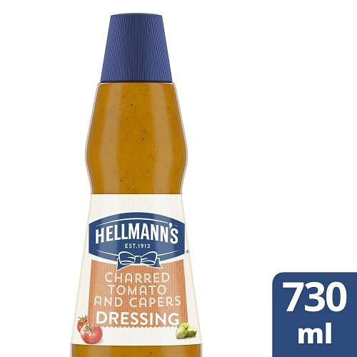 Hellmann’s Charred Tomato and Capers Dressing - Change any of your menu’s regulars into seasonal specials – or an exciting permanent addition – with Hellmann’s innovative and trendy flavours.