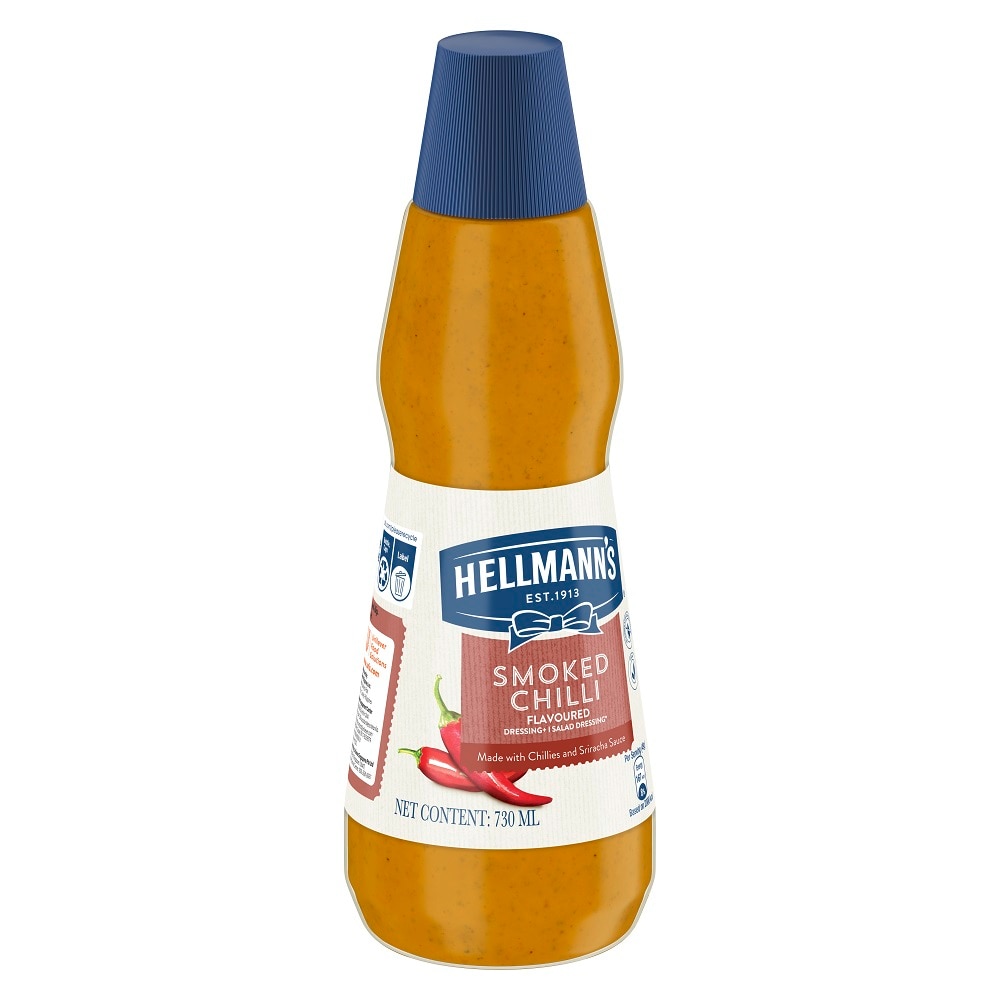 Hellmann’s Smoked Chilli Dressing - Change any of your menu’s regulars into seasonal specials – or an exciting permanent addition – with Hellmann’s innovative and trendy flavours.